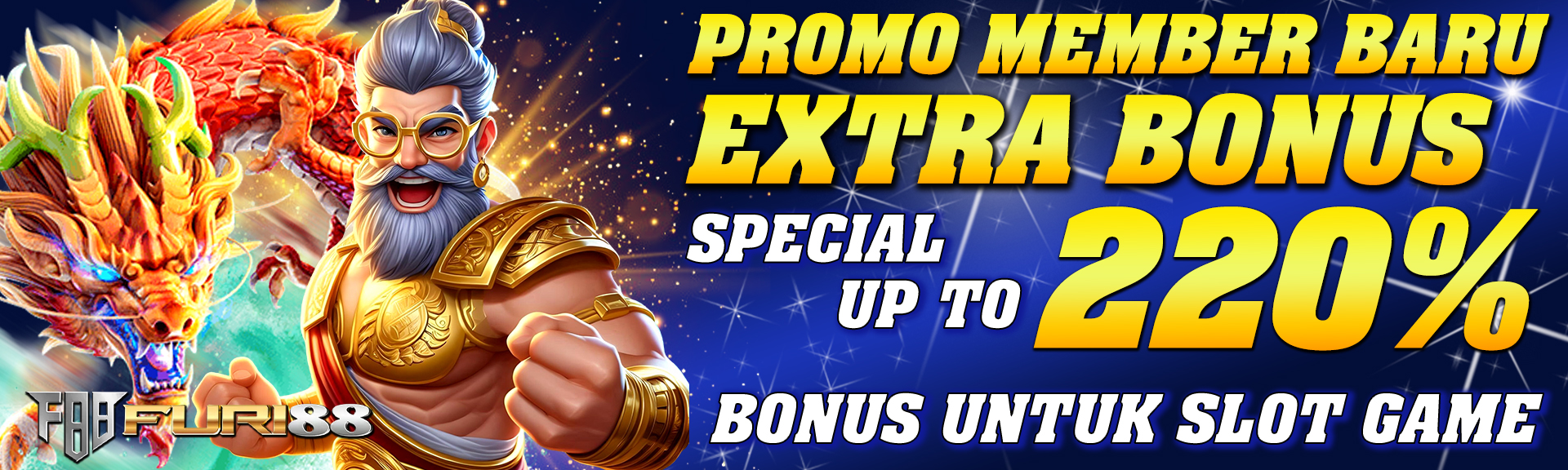 EXTRA BONUS SLOT 220%