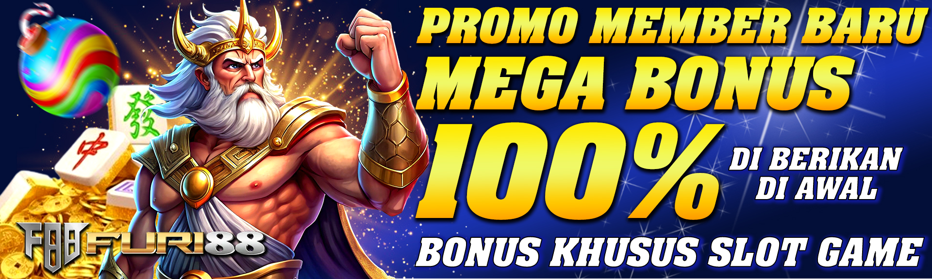 MEGA BONUS SLOT 100%